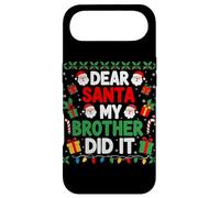 Carcasa para iPhone Air Querido Papá Noel, mi Hermano lo Hizo