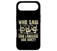 Carcasa para iPhone Air Quién Dijo Que el lenguaje de señas era un lenguaje de señas silencioso