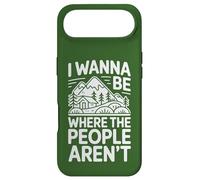 Carcasa para iPhone Air Quiero Estar Donde la Gente no está Humor al Aire Libre