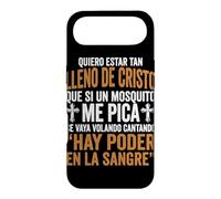 Carcasa para iPhone Air Quiero Estar Tan Lleno De Cristo Humor Cristiano Español
