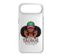 Carcasa para iPhone Air Quiet Luxury Taurus Afro Women Pink Green Cap Black Girl