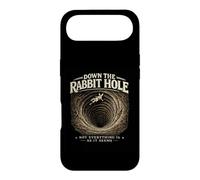 Carcasa para iPhone Air Rabbit Holes Conspiración Gráfico Retro Conejo OVNIs Meme Verdad