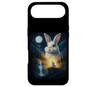 Carcasa para iPhone Air Rabbit Howling to The Moon Vintage Funny Rabbit