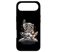 Carcasa para iPhone Air Raccoon Astronaut On The Moon with Rocket Retro Space Iconic