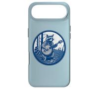 Carcasa para iPhone Air Raccoon Playing Banjo Vintage Cottagecore Funny Bluegrass