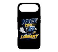 Carcasa para iPhone Air Race You To The Library Funny Reading Book Lover Librarian
