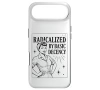 Carcasa para iPhone Air «Radicalized by Basic Decency» Positividad Feminista