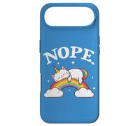 Carcasa para iPhone Air Rainbow Kawaii Womens Girls Unikitty Unicorn Nope Cat Lover
