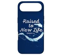 Carcasa para iPhone Air Raised to New Life Christian Faith Church Baptism Romans 6:4