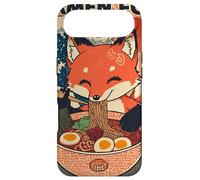 Carcasa para iPhone Air Ramen Fox Cute Japanese Noodle Lover Retro Anime Kawaii Ezo