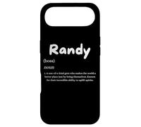 Carcasa para iPhone Air Randy Definition Personalized Name Custom Costume For Randy