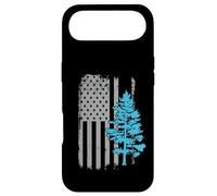 Carcasa para iPhone Air Ranger del Parque de la Bandera Americana de Pino