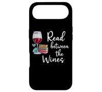 Carcasa para iPhone Air Read Between The Wines Im Just a Girl Who Loves Books & Wine