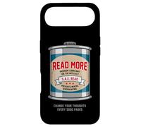 Carcasa para iPhone Air Read More Intelligent Lubricant Vintage Lata de Aceite Libro