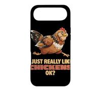 Carcasa para iPhone Air Realmente me Gustan los Pollos Ok Farm Easter Egger Chicken