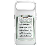 Carcasa para iPhone Air Recordatorio de hábitos saludables de diseño de Lista de verificación de SelfCare