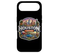 Carcasa para iPhone Air Recuerdo de Houston Texas City State Vintage Viaje Memorabilia