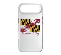 Carcasa para iPhone Air Recuerdo de la Bandera de Maryland de Ocean City