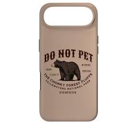 Carcasa para iPhone Air Recuerdo Divertido del Oso Negro del Parque Nacional Yellowstone