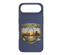Carcasa para iPhone Air Recuerdos gráficos novedosos del Parque Nacional Gateway Arch de Alaska