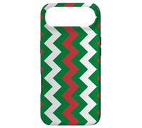 Carcasa para iPhone Air Red Green White Italy Tricolor Zigzag Tuscan Stripe Pattern