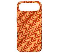 Carcasa para iPhone Air Red Orange Saffron Wave Arch Semicircle Geometric Pattern