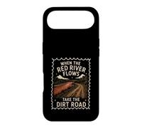 Carcasa para iPhone Air Red River Flows Take The Dirt Road Humor Adulto