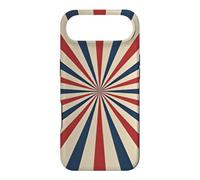 Carcasa para iPhone Air Red White Blue Stripes Rayas Retro Rojas Blancas y Azules