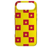 Carcasa para iPhone Air Red Yellow Stars Square China Color Chinese Mandarin Pattern