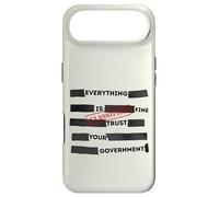 Carcasa para iPhone Air Redacted Everything is Fine Trust Your Government Political