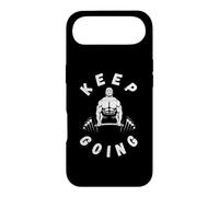Carcasa para iPhone Air Regalo de Crecimiento con Cita Motivacional Divertida con Texto en inglés Keep Going