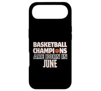 Carcasa para iPhone Air Regalo de cumpleaños de los campeones de Baloncesto Nacen en Junio