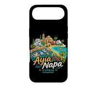 Carcasa para iPhone Air Regalo de Recuerdo de Viaje de Ayia Napa Chipre Dibujado a Mano