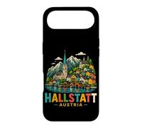 Carcasa para iPhone Air Regalo de Recuerdo de Viaje de Hallstatt Austria Dibujado a Mano