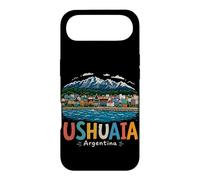 Carcasa para iPhone Air Regalo de Recuerdo de Viaje Dibujado a Mano de Ushuaia Argentina