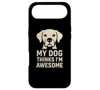 Carcasa para iPhone Air Regalo Divertido para un Amante de Las Mascotas con la Frase «Mi Perro Piensa Que Soy yo»