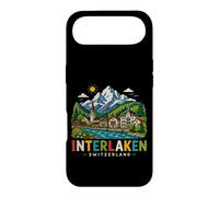 Carcasa para iPhone Air Regalo histórico de Viaje de Interlaken Suiza Dibujado a Mano