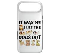 Carcasa para iPhone Air Regalo para Amantes de los Perros - It Was Me I Let The Dogs out - Funny Dog