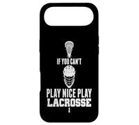 Carcasa para iPhone Air Regalo para Jugador de Lacrosse Can't Play Nice Play Fun Lacrosse