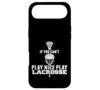 Carcasa para iPhone Air Regalo para Jugador de Lacrosse Can't Play Nice Play Fun Lacrosse