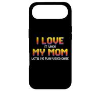 Carcasa para iPhone Air Regalo para Jugadores de Videojuegos I Love It When My Mom Lets Me Play