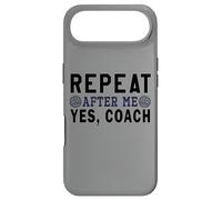 Carcasa para iPhone Air Regalos de Entrenador, Repetir después de mí sí Entrenador, Entrenador de Voleibol