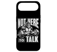 Carcasa para iPhone Air Regalos para Amantes del Entrenamiento en Serio de Gorilla Gym: no está aquí para Hablar