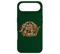 Carcasa para iPhone Air Reggae música Capybara Island Shiba-Inu y Mono como Banda
