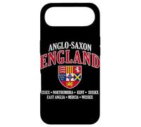 Carcasa para iPhone Air Reinos de Inglaterra anglosajona Escudo Letras Blancas