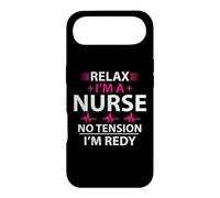 Carcasa para iPhone Air Relax I'm A Nurse No Tension I'm Redy Funny Nursing Nurses