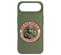 Carcasa para iPhone Air Remember Only You Vintage Smokey Bear Seal Retro