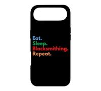 Carcasa para iPhone Air Repetición de herrería Eat Sleep para Trabajadores de herreros
