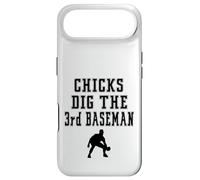 Carcasa para iPhone Air Reproductor gráfico Chicks Dig The 3rd Third Baseman con Frases Divertidas
