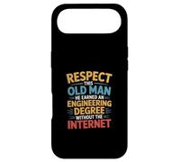 Carcasa para iPhone Air Respect This Old Man Engineering Without Internet -